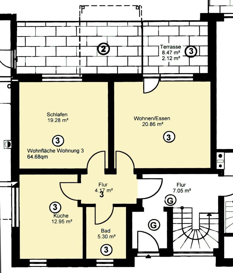 Ferienwohnung Mit Terrasse, Kostenloses Wlan, Parkplatz Bad Oeynhausen Extérieur photo